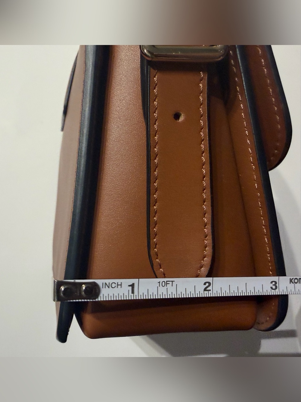 Longchamp Box Trot Crossbody Cognac/Pale Gold - Picture 14 of 16